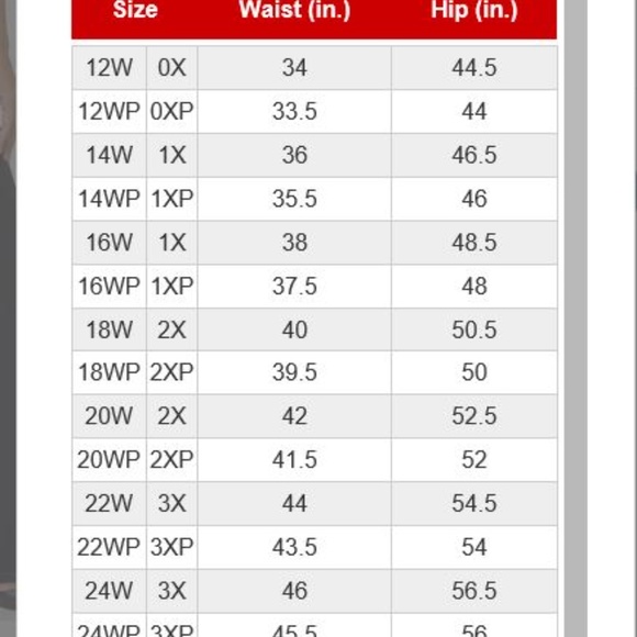 Petite Plus Size Tummy-Control - Black  Jeans - Picture 2 of 2